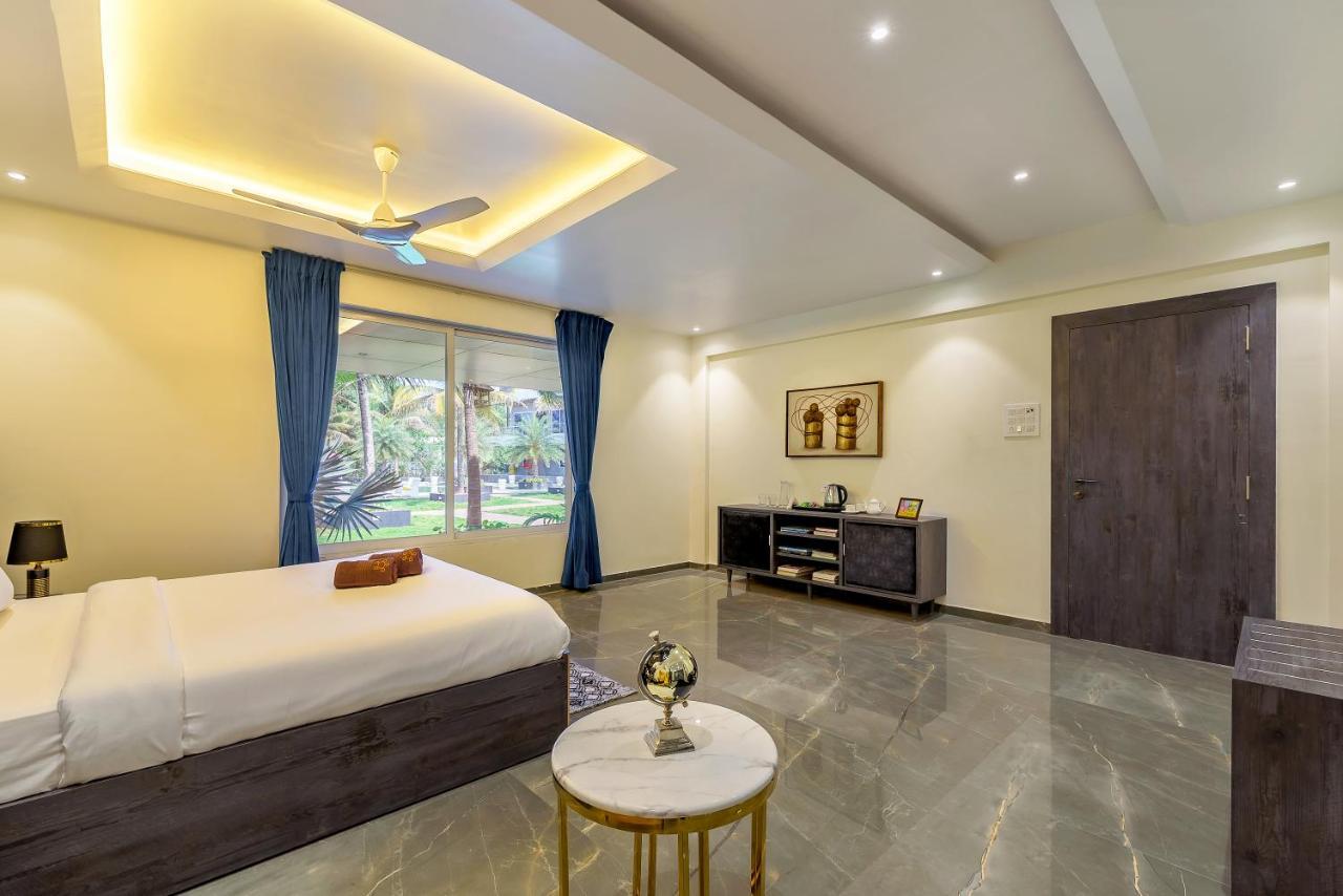 Saffronstays Palm Paradise, Kalyan Khadavli - Swimming Pool With Water Slides, Gazebo And Indoor Games Padghe Zewnętrze zdjęcie