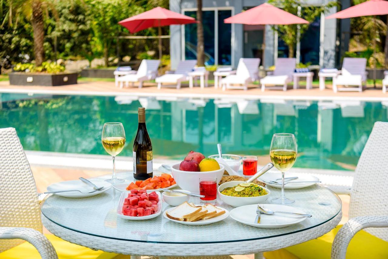 Saffronstays Palm Paradise, Kalyan Khadavli - Swimming Pool With Water Slides, Gazebo And Indoor Games Padghe Zewnętrze zdjęcie